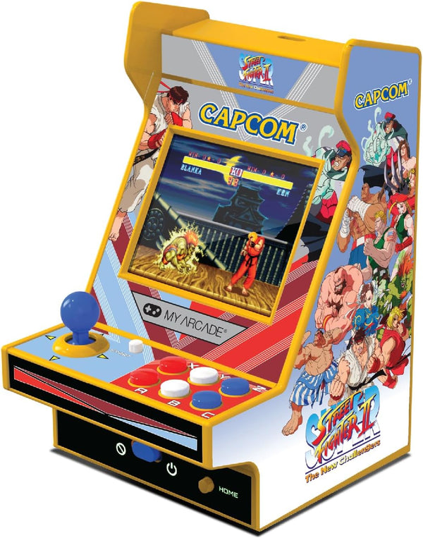 Super Street Fighter II Nano Player Pro: 2 Games in 1, 4.8" Video Game Collectible