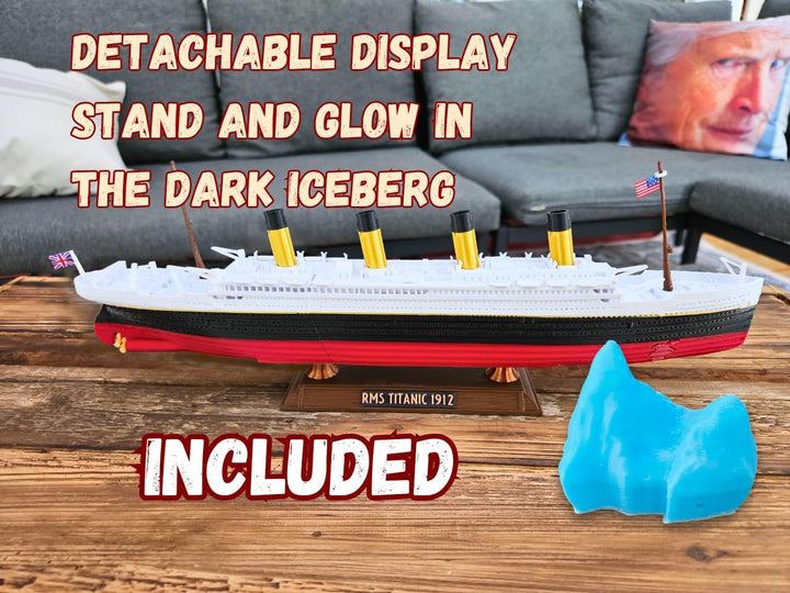 Titanic Submersible Model by  Dual Action Floating or Breaking/Sinking Model, Slowsinking,Kid Tested & Approved