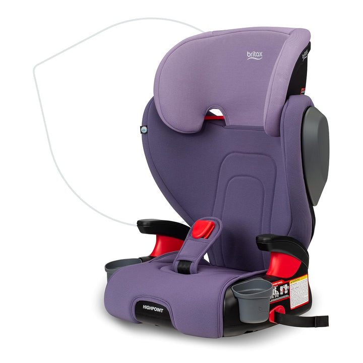 Skyline 2-Stage Belt-Positioning Booster Car Seat, Dusk - Highback and Backless Seat