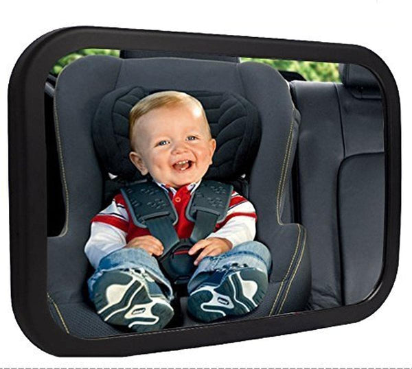 Baby Car Mirror, Rear Facing Car Seat Mirror Safety for Infant Newborn, Baby Mirror with Wide Rearview & 360° Rotation, Shatterproof & Easy Assembled Crash Tested