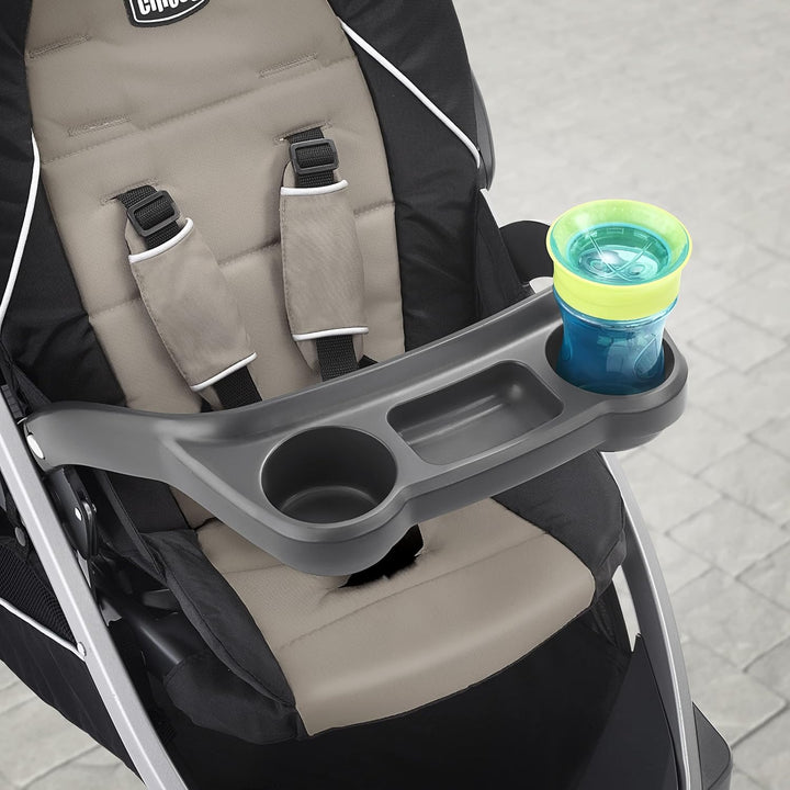 Bravofor2 Standing/Sitting Double Stroller - Iron | Black/Grey