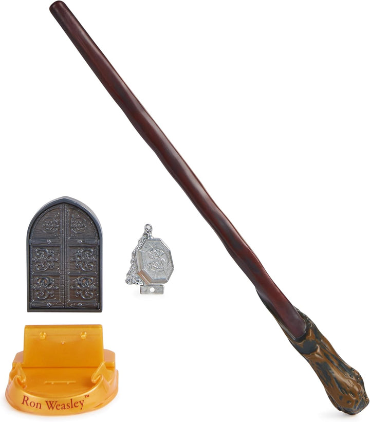 Harry Potter, 12-Inch Spellbinding Harry Potter Wand with Collectible Spell Card, Kids Toys for Ages 6 and Up
