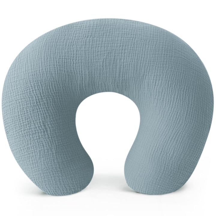 Muslin Nursing Pillow Covers, 100% Cotton Soft & Adorable Covers for Breastfeeding Pillows, Slipcovers for Newborn Baby Boys & Girls