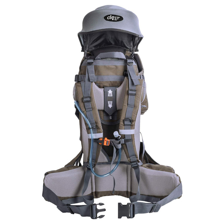Urban Explorer Child Carrier Hiking Baby Backpack, Olive Green