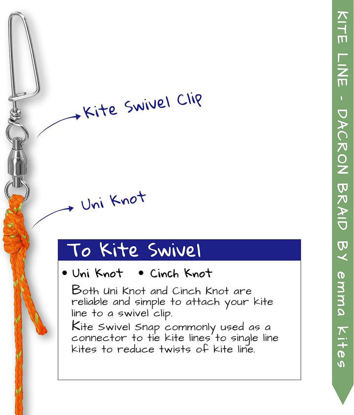 8.7In Lockable Kite Reel Winder with 500Ft 120Lb Dacron Line Smooth Rotation for Single Line Inflatable Delta Octopus Kite Flying