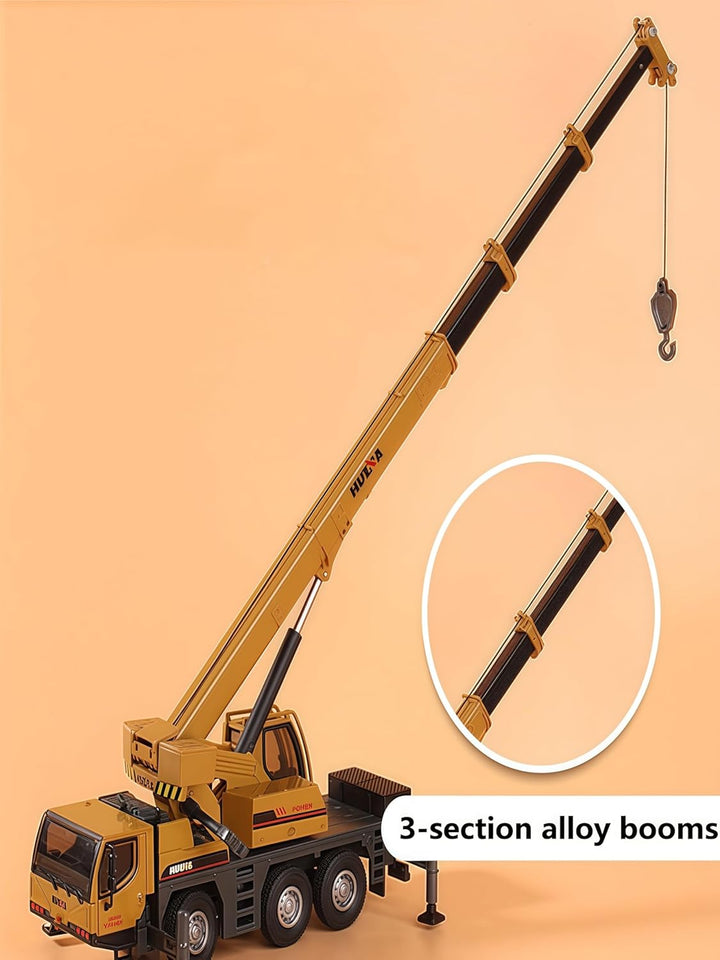 1/50 Scale Autocrane Toys, Crane Truck Construction Vehicle, Alloy Boom Truck Engineering Car Models, Great Gifts, Collections, Cake Toppers, Room Decoration for Kids