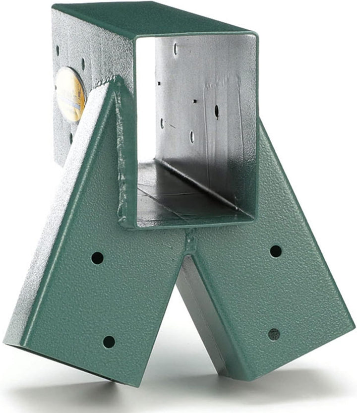 Easy 1-2-3 A-Frame 2 Brackets for Swing Set with All Mounting Hardware, Green