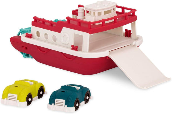 – Wonder Wheels – Pool and Bath Toys for Babies, Toddlers – Floating Toy Boat for Water Play – Recyclable Materials – Ferry Boat – 1 Year +
