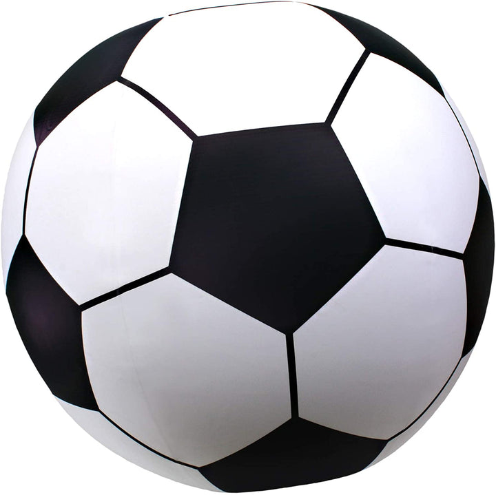 Giant Inflatable Soccer Ball - Made from Premium Raft Grade Vinyl, Black & White 2.5 Ft