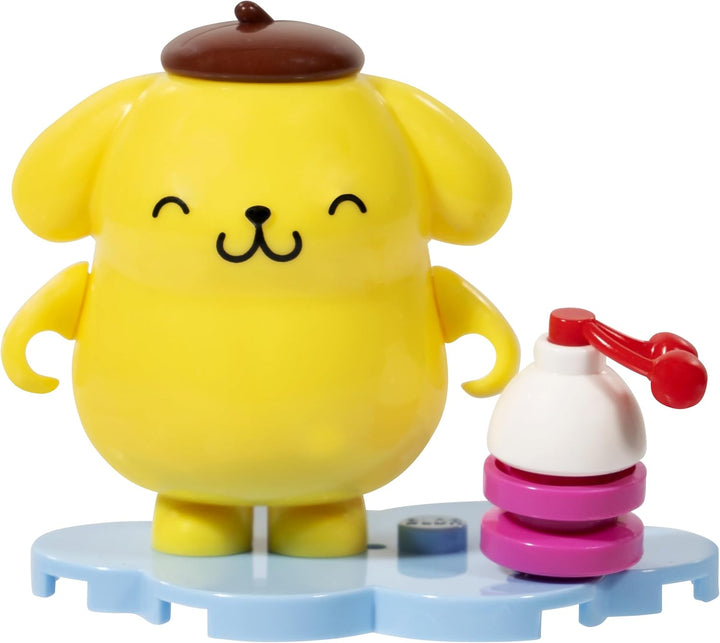 Hello Kitty and Friends Minifigures 6-Pack - Hello Kitty, Cinnamoroll, Pompompurin, My Melody, Keroppi, & Kuromi - Amazon Exclusive - Ages 8+, 0142