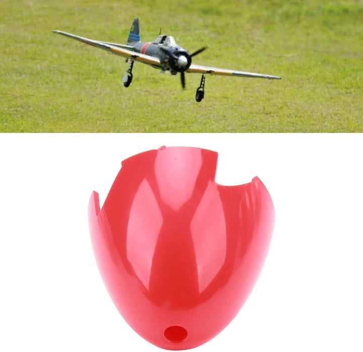 RC Airplane Carbon Fiber Nose Cone, RC Propeller Cover Fairing for Wltoys XK A280 Plastic RC Airplane Glider Fairing Cover Spare Parts Accessories Red