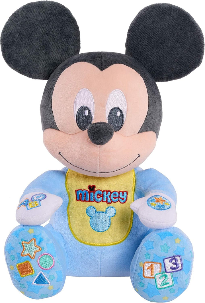 Baby Musical Discovery Plush Minnie Mouse with Sounds and Phrases, Sings Abcs, 123S, and Colors Songs, Kids Toys for Ages 06 Month by