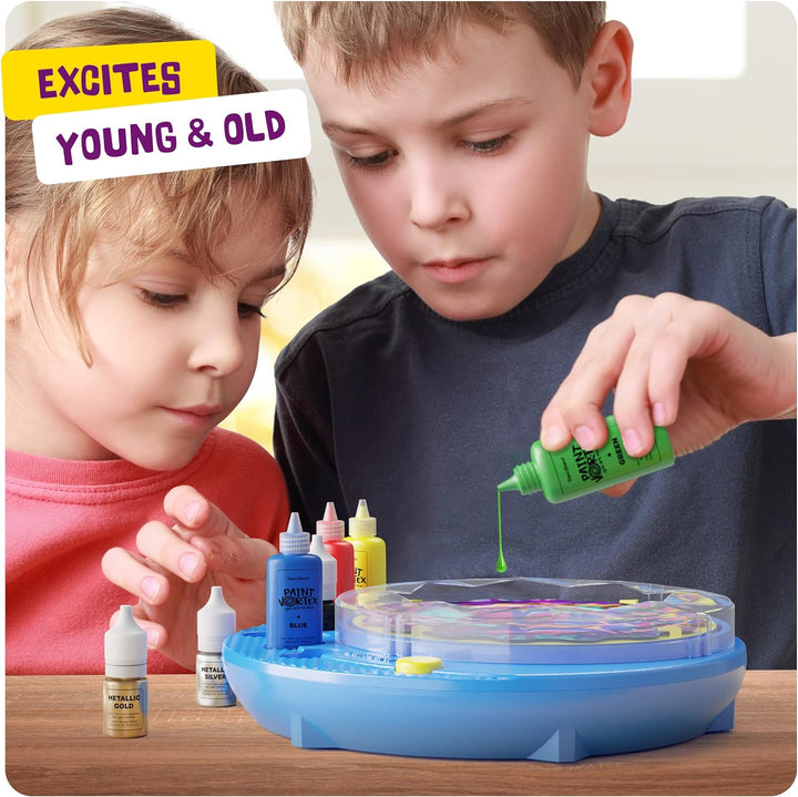 Paint Spin Art Machine Kit for Kids - Arts & Crafts for Boys & Girls Ages - Art Craft Set Gifts for 6-9 Year Old Boy, Girl - Painting Spinner Toys - Birthday Gift Ideas for Ages 6-12 Years