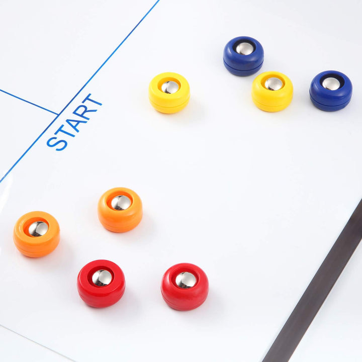 Mini Shuffleboard Replacement Pucks Tabletop Equipment Rollers Set Shuffleboard Curling Accessories