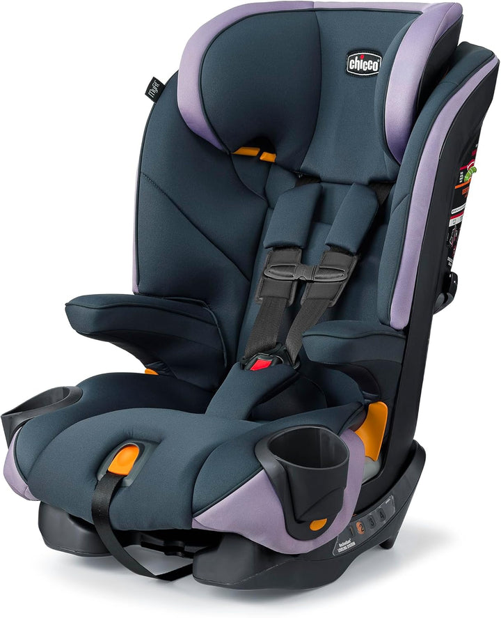 Myfit Harness + Booster Car Seat, 5-Point Harness and High Back Seat