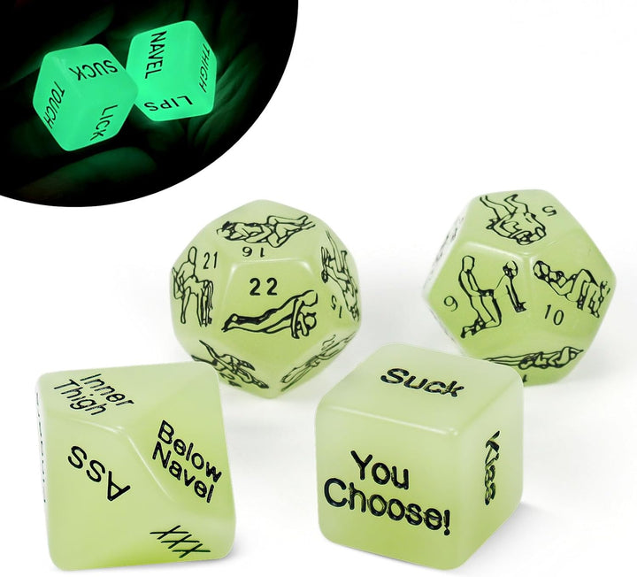 Food Dice Stocking Stuffers for Men Women Kids Adults Date Night Dice Couples Gifts for Him Her Anniversary Christmas Birthday Wedding Gifts for Men Women Him Her Boyfriend Girlfriend Husband