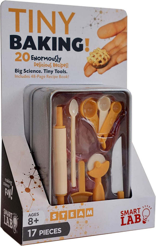 Toys TINY Baking with 20 Delicious Tiny Recipes. Big Science. Tiny Tools.
