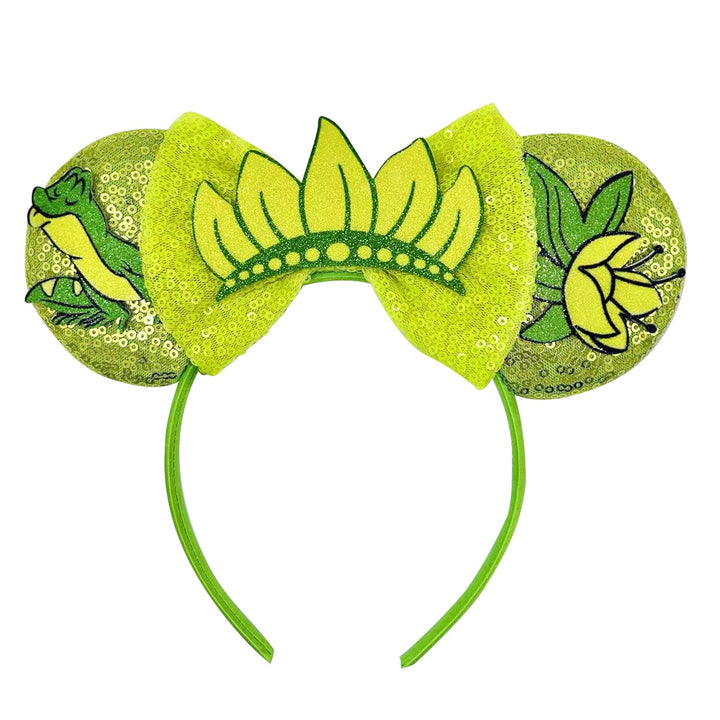 Princess Mouse Ears Headband, Princess Ears Matching for Women Girls Parks Party Holiday Accessories
