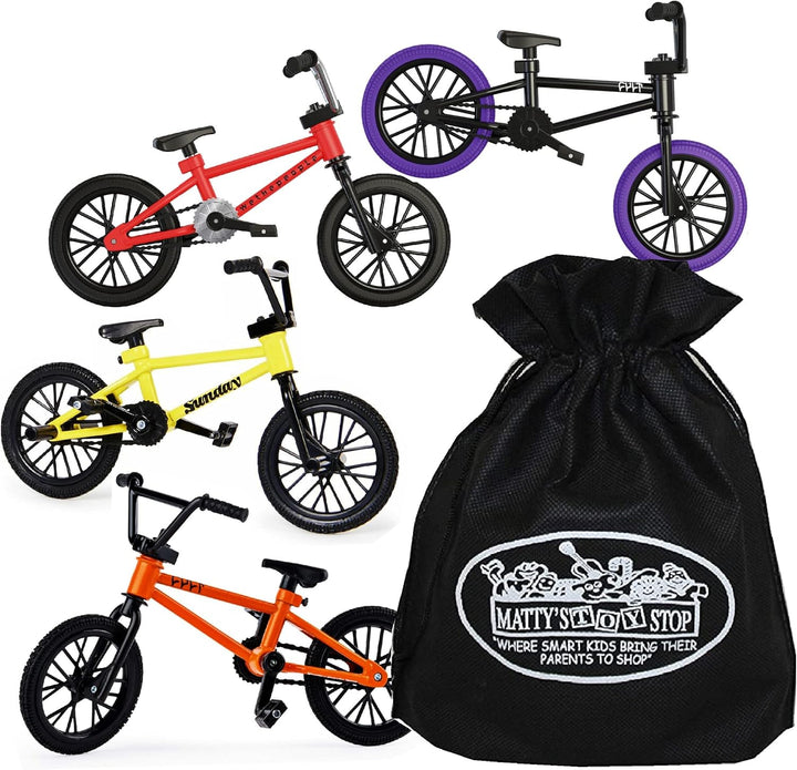 Tech Deck BMX Complete Gift Set Bundle Storage Bag - 4 Pack (Assorted Series)