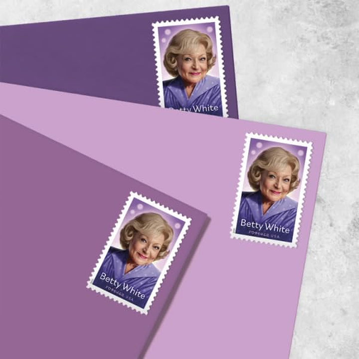 Betty White 2025 (Sheet of 20) First-Class Mail Forever Postage Stamps