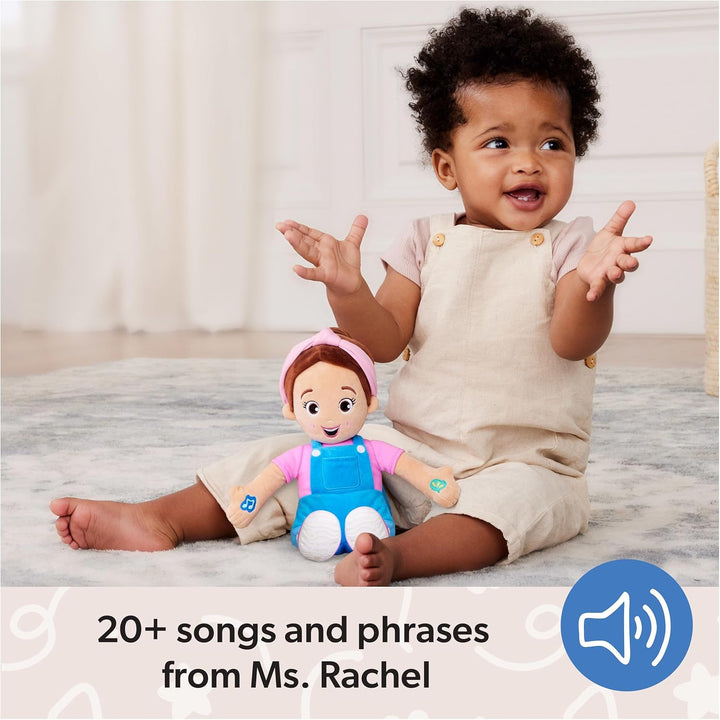 Speak & Sing Doll 16” Tall Interactive Toy with 4 Songs & 16+ Phrases, Toddler Toys for Girls & Boys Ages 6 Months to 3+ Years