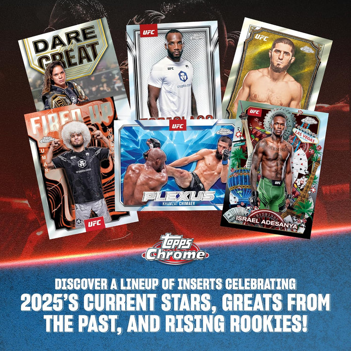 2025 Chrome UFC - Factory Sealed - Value Box
