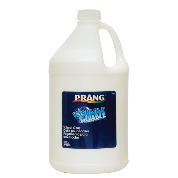 Washable Liquid School Glue, White, 128 Oz., 1 Count