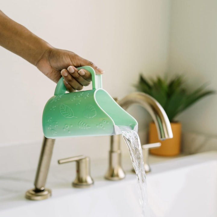 Cleanup Dino-Pour Baby Bath Rinse Cup, Tear-Free Rinsing for Babies and Toddlers, BPA Free