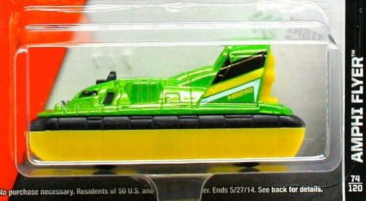 2014 MBX Heroic Rescue Amphi Flyer (Hovercraft) 17/120, Green