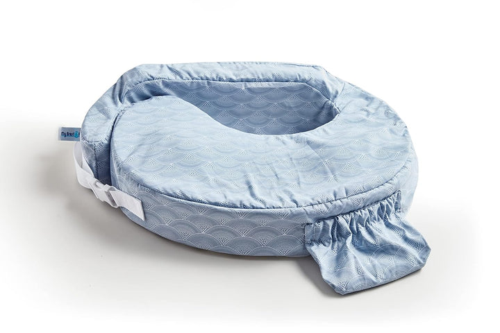 Organic Cotton Deluxe Nursing Pillow Cover - Slipcovers for Baby - Adjustable Fit, Easy Care, Durable - Original Nursing Pillow Not Included, Organic Cream