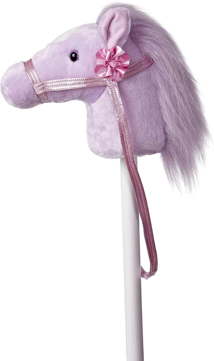® Rideable Giddy-Up Friends™ Jack Dark Dapple Horse Stuffed Animal - Active Fun - Imaginative Adventures - Gray 37 Inches