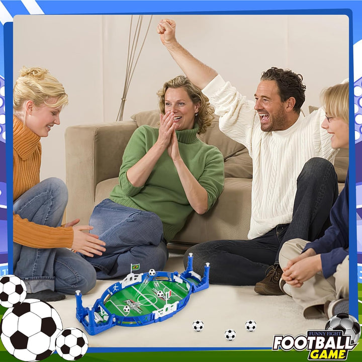 Mini Soccer Board Game for Kids 8-12, Tabletop Foosball Game Set, Interaction Soccer Toys for Family Party Indoor Fun, Perfect Birthday Sports Gift for Boys Girls