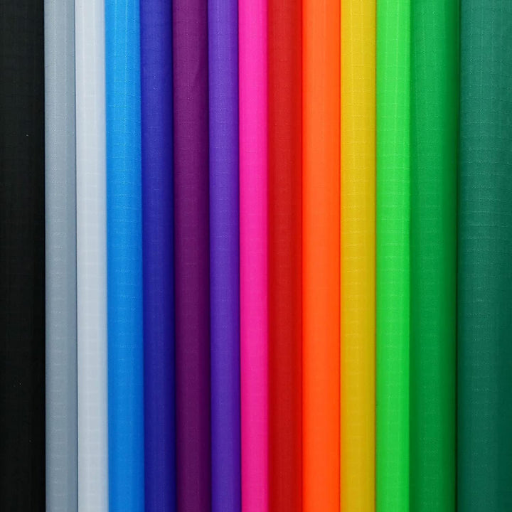 Nylon Ripstop Fabric, 6 Color Set: 60X39 Inch, 40D Waterproof, Lightweight, Windproof, Bulk Fabric for Kite, Tent, Flag, Bag, Tarp Cover, Outdoor DIY Project