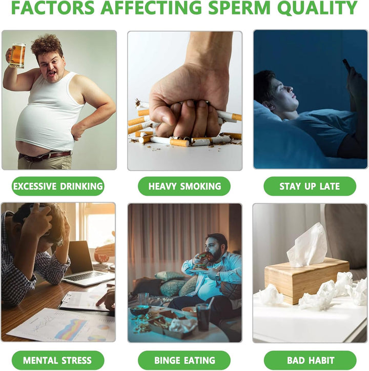 Fertility Home Test Kit for Men-Trak plus Male Fertility Testing System- Shows Normal or Low Sperm Count- Easy to Read Results-Convenient, Accurate, Private
