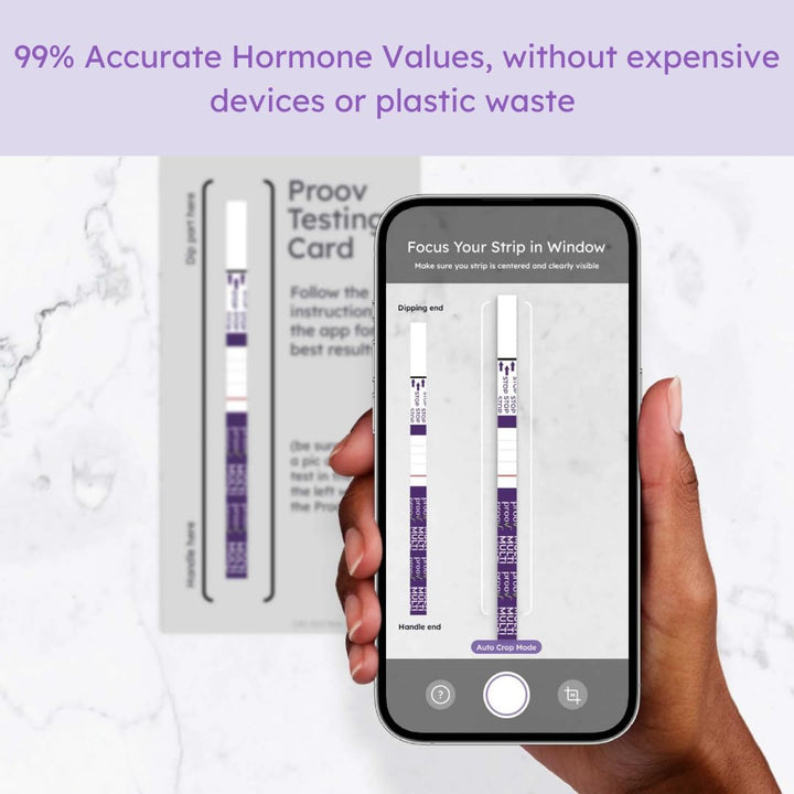 Complete Fertility Monitor | at Home Lab-Quality Fertility Test Kit for Family Planning | Hormone Tracker for FSH, Estrogen Marker, LH, and Progesterone Marker | Ovulation Test Strips for Women