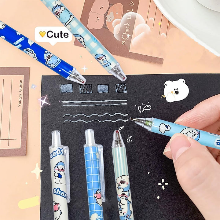 6-Pack Craft Glue Pens for Kids, Fine Tip Glue Pen for Precision Crafting/Scrapbooking/Card Making/School/Paper Crafts, Blue