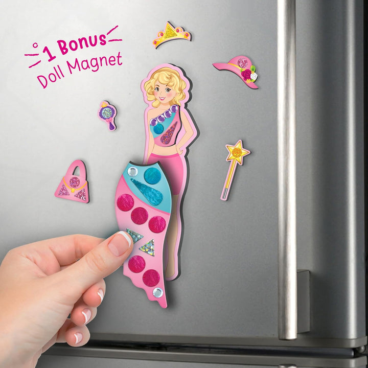 DIY Magnetic Dress-Up Princess |Pretend Play Magnetic Toys for Kids | 30 Magnetic Dresses & Accessories | Interchange & Create Unlimited Outfits | Birthday Gift for 3,4,5,6,7,8 Year Old Girl