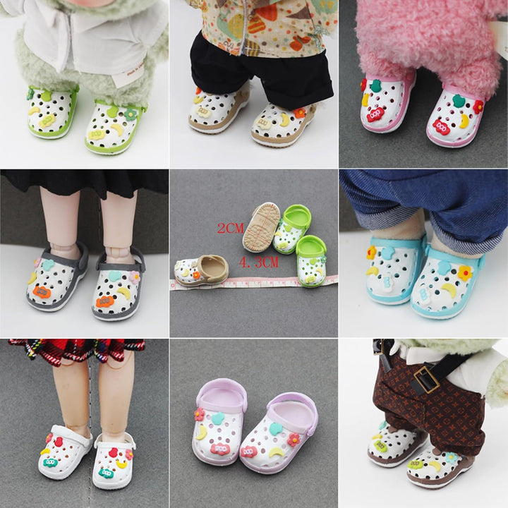 Lububu Shoes, Premium Fashion Shoes for 17 Cm Doll Accessories,Doll Dress up Decoration Accessories Wings