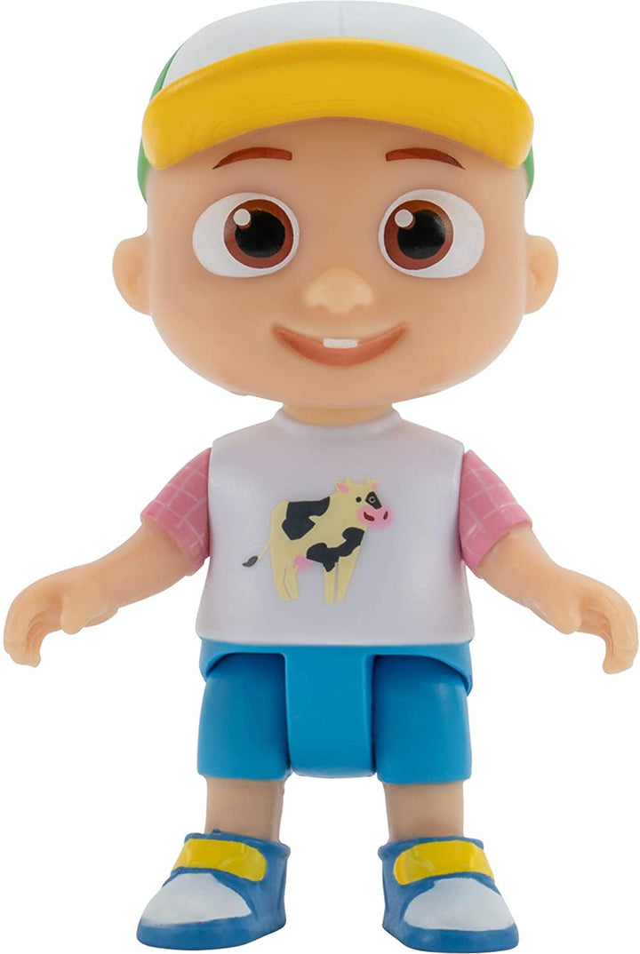 Official Musical Tractor W/Sounds & Exclusive 3-Inch Farm JJ Toy, Play a Clip of “Old Macdonald” Song plus More Sounds and Phrases