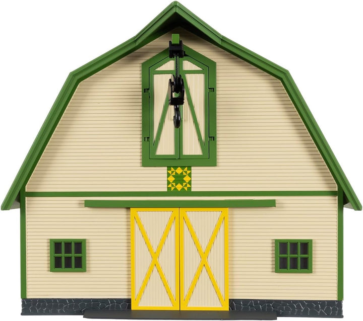 John Deere Plug Expand Play Barn with Movable Hay Crane