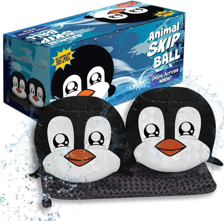 the Ultimate Skip Ball – Water Bouncing Ball (2 Pack) Create Lasting Memories with Your Friends & Family at the Beach, Lake or Pool - Great for All Ages