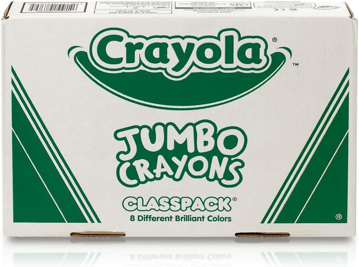 Crayons Bulk (24 Packs), Kids Back to School Essentials, Teacher Classroom Must Haves, Bulk School Supplies for Preschool & Kindergarten