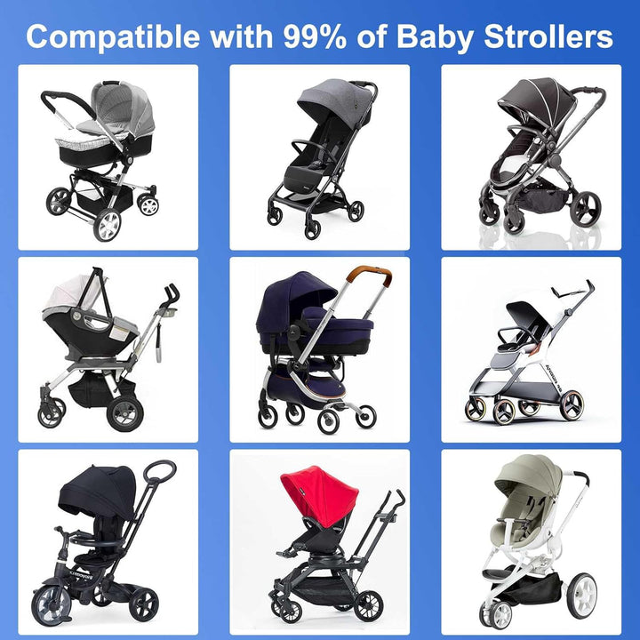 4 Pcs  Stroller Hooks – Multifunctional Clips for Bags, Diaper Bags, Purse & Backpack. Universal Fit for Strollers, Bikes, Shopping Carts, Wheelchairs, Pet Strollers & Walkers