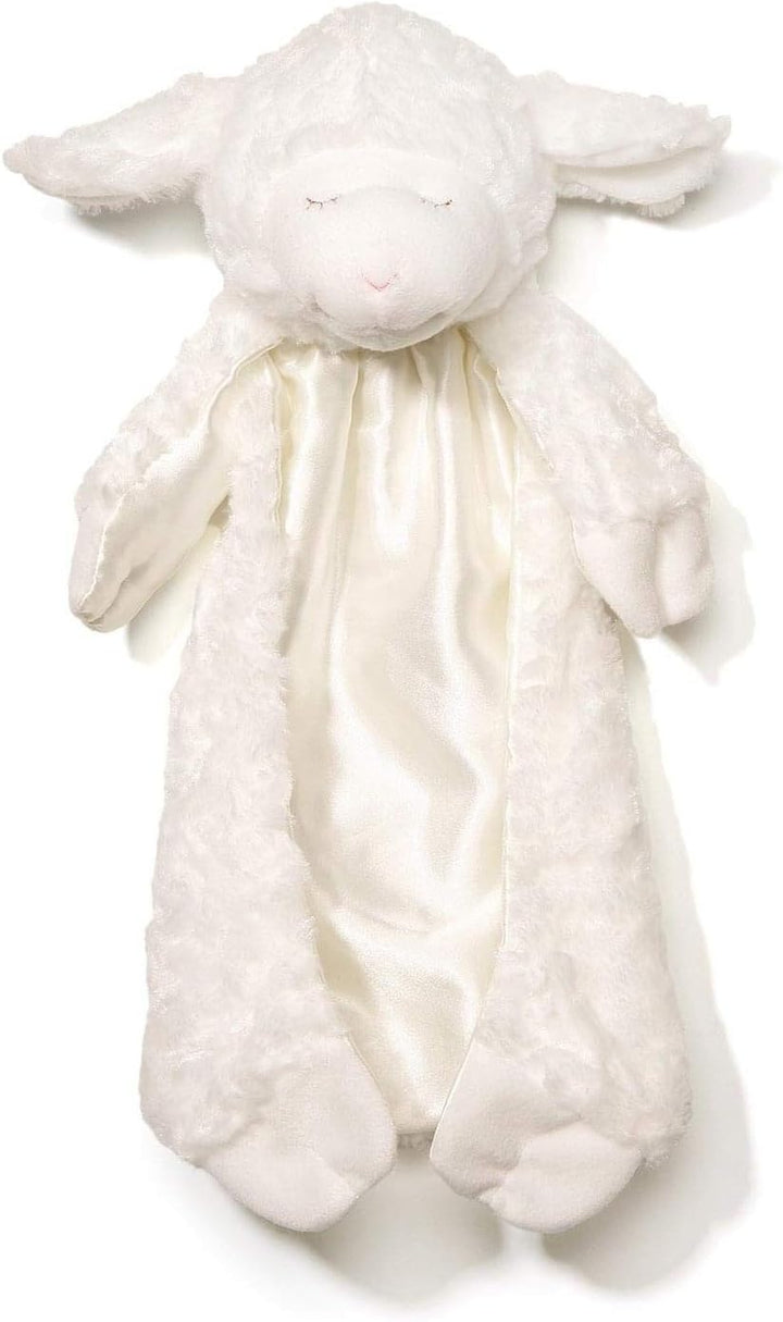 Baby Spunky the Dog Huggybuddy Stuffed Animal with Built-In Baby Blanket, Brown, 15”