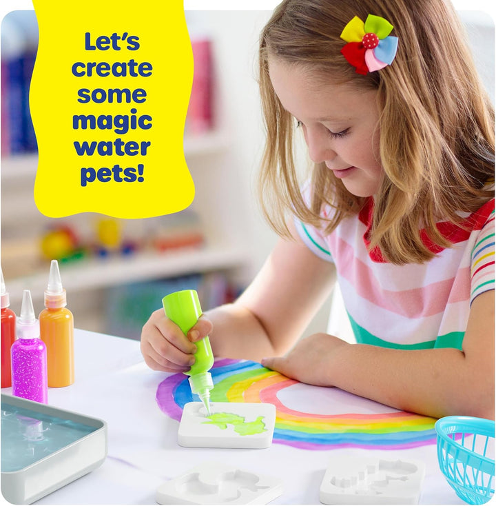 Aqua Fairy Water Gel Kit for Kids - Craft for Kids - Magic Elf Toy Kits - Waters Pets - DIY Squishy Maker - Make Your Own Squishies Toys Crafts for Boys & Girls Ages 6-12