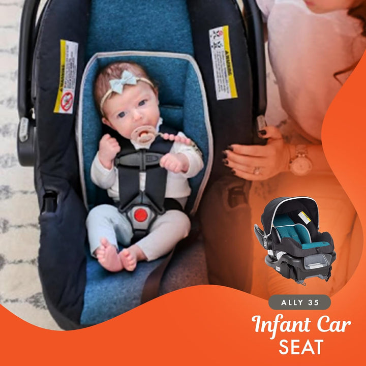 Tango™ Stroller Travel System with Ally™ Infant Car Seat, Veridian