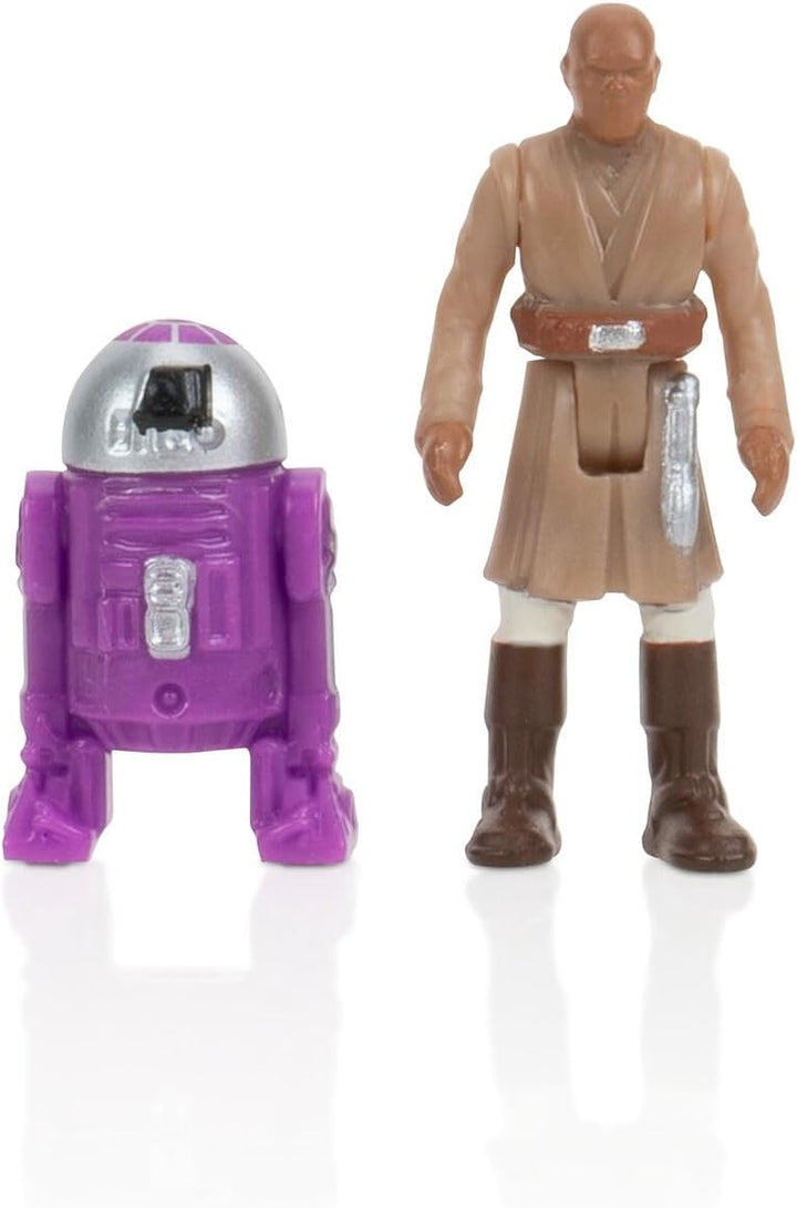 Star Wars Micro Galaxy Squadron Mace Windu’S Jedi Interceptor Mystery Bundle - 3-Inch Light Armor Class and Scout Class Vehicles with Accessories (Amazon Exclusive)