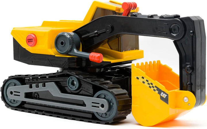 Construction Toys, 11.5" Power Haulers 2.0 Excavator, Lights and Sounds, Ages 3 and Up