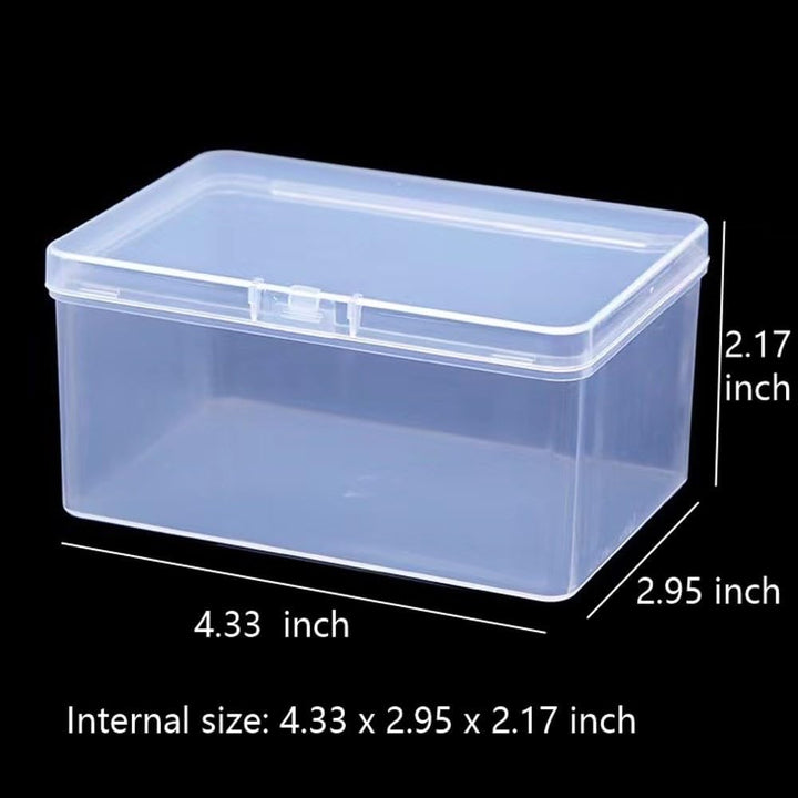 4PCS Plastic Game Card Storage Box, UNO Card Case, Playing Card Box, High Capacity Playing Card Case (NO Cards)