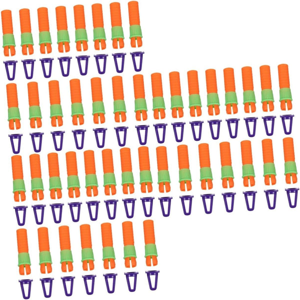45Pcs Crayon and Sharpener for Oil Painting Crayon Extenders Comfortable to Use for Artists and Creative Projects